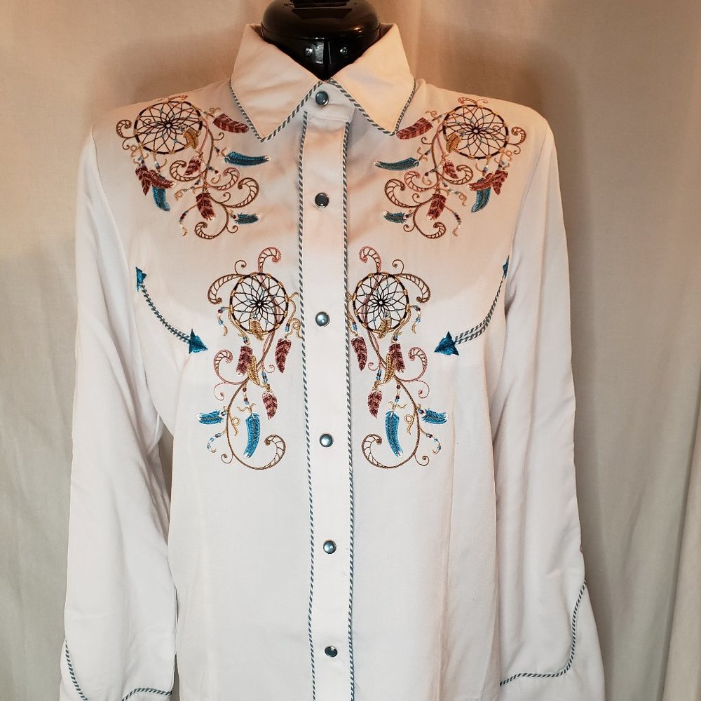 Scully Cowgirl Button Up Shirt